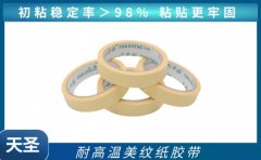 上海高溫美紋紙膠帶 廠家批發直接供貨商[天圣膠帶]